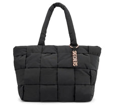 Quilted Checkered Shopper Bag|Skechers