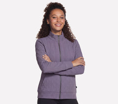 GO WALK Everywhere Cozy Fit Diamond Jacket|Skechers