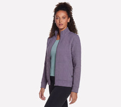 GO WALK Everywhere Cozy Fit Diamond Jacket|Skechers