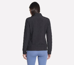 GO WALK Everywhere Cozy Fit Diamond Jacket|Skechers