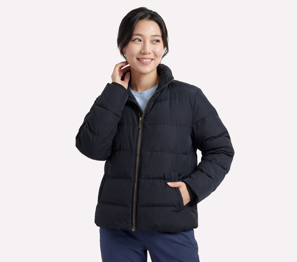 Cozy Fit Allure Down Jacket|Skechers