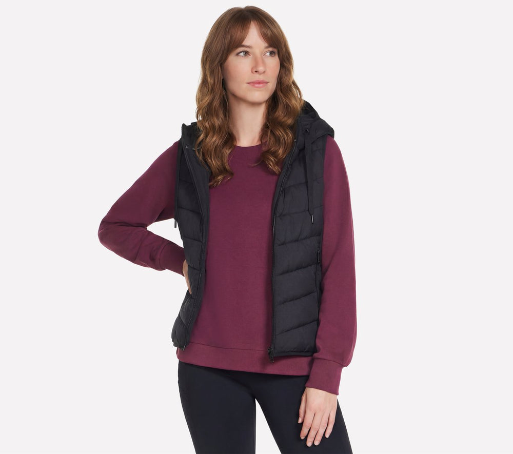 Performance Elite Cozy Fit Hooded Vest|Skechers