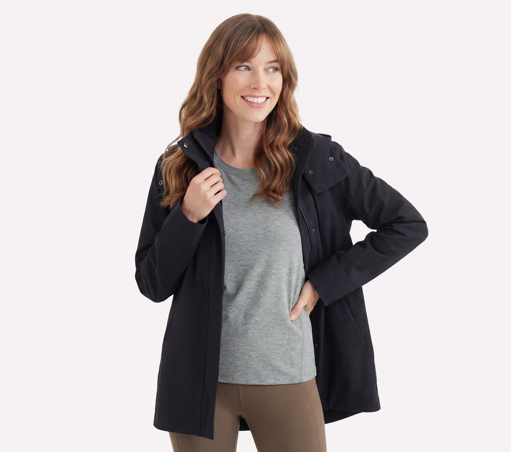 GO WALK Destination Rain Jacket|Skechers