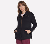GO SNUGGLE Tunic Full Zip Jacket|Skechers