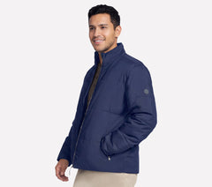 GO SHIELD Cozy Fit Traverse Down Jacket|Skechers