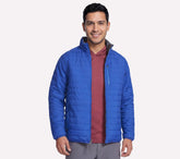 GO SHIELD Cozy Fit Altitude Reversible Jacket|Skechers