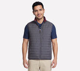 GO SHIELD Cozy Fit Altitude Reversible Vest|Skechers