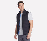 GO SHIELD Cozy Fit Altitude Reversible Vest|Skechers