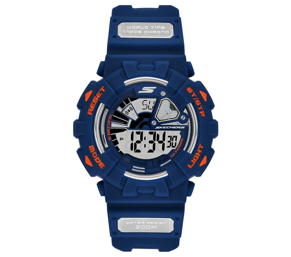Digital Blue Watch|Skechers