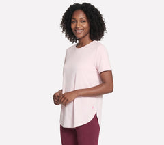 GO DRI Swift Stripe Tunic Tee|Skechers
