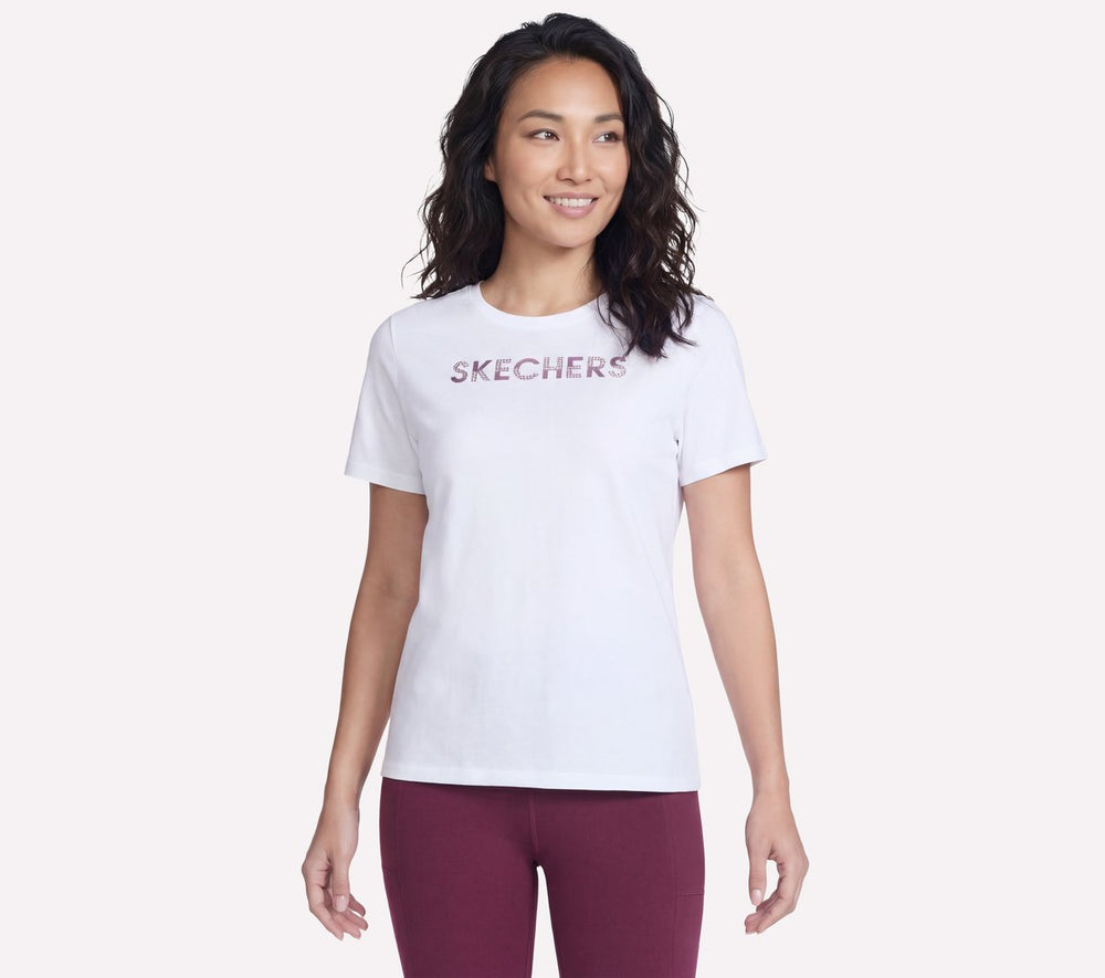Dazzle Short Sleeve Tee|Skechers