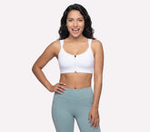 GO WALK Evolution Zip Front Bra|Skechers