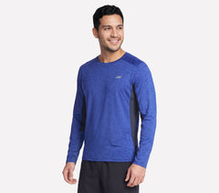 GO DRI Circuit Long Sleeve Tee|Skechers