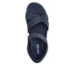 Slip-ins: GO WALK Massage Fit Sandal - Heather|Skechers