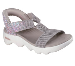 Slip-ins: GO WALK Massage Fit Sandal - Confetti Sky|Skechers