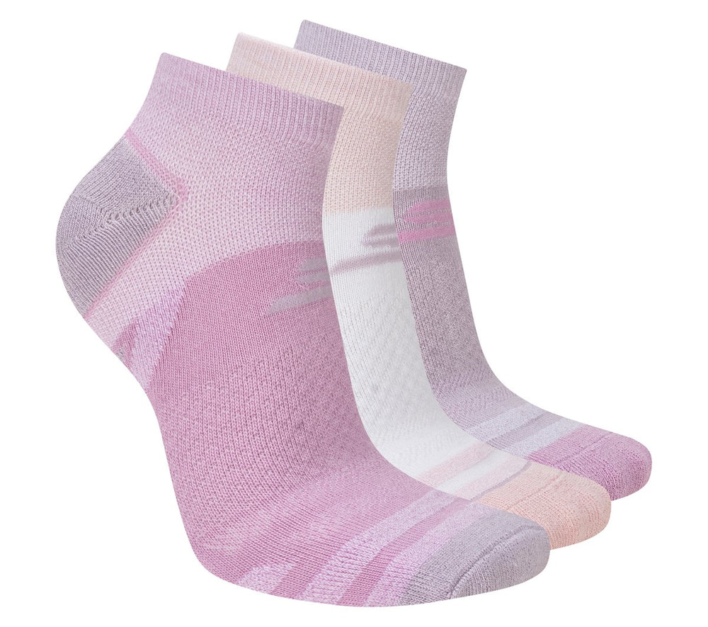 3 Pack Women's Performance Low Cut Running Socks|Skechers