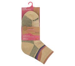 2 Pack Women's Trail Quarter Socks|Skechers
