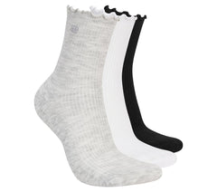 3 Pack Women's Ankle Lettuce Socks|Skechers