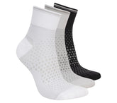 3 Pack Women's Reflective Performance Quarter Socks|Skechers
