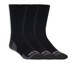3 Pack Half Terry Crew Socks|Skechers