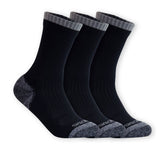 3 Pack Half Terry Work Crew Socks|Skechers