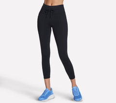 GO WALK Rib Mix High Waisted 7/8 Legging|Skechers