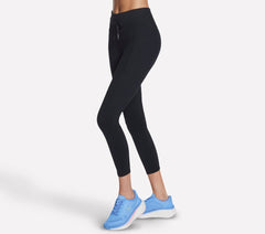 GO WALK Rib Mix High Waisted 7/8 Legging|Skechers