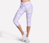 GO FLEX Printed High Waisted Capri|Skechers
