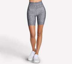 GO FLEX Printed High Waisted 8 Inch Bike Short|Skechers
