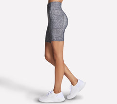GO FLEX Printed High Waisted 8 Inch Bike Short|Skechers