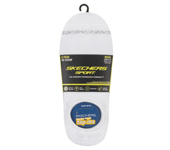 6 Pack Men's Sneaker Liner Socks|Skechers