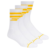 3 Pack Men's Performance Pickleball Crew Socks|Skechers