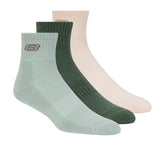 3 Pack Men's Lifestyle Quarter Socks|Skechers