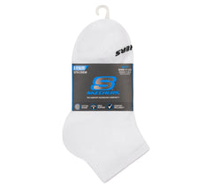 3 Pack Boys' Quarter Crew Cotton Socks|Skechers