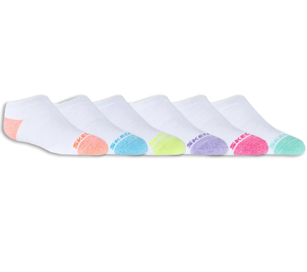6 Pack Low Cut Walking Socks|Skechers