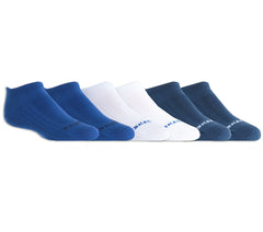 6 Pack Non Terry No Show Socks|Skechers