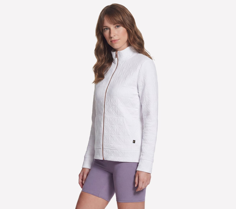 GO WALK Everywhere Cozy Fit Diamond Jacket|Skechers