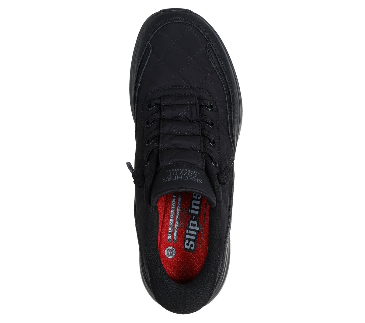 Slip-ins Work Slip-Resistant: Contour Foam - Cozy Fit|Skechers