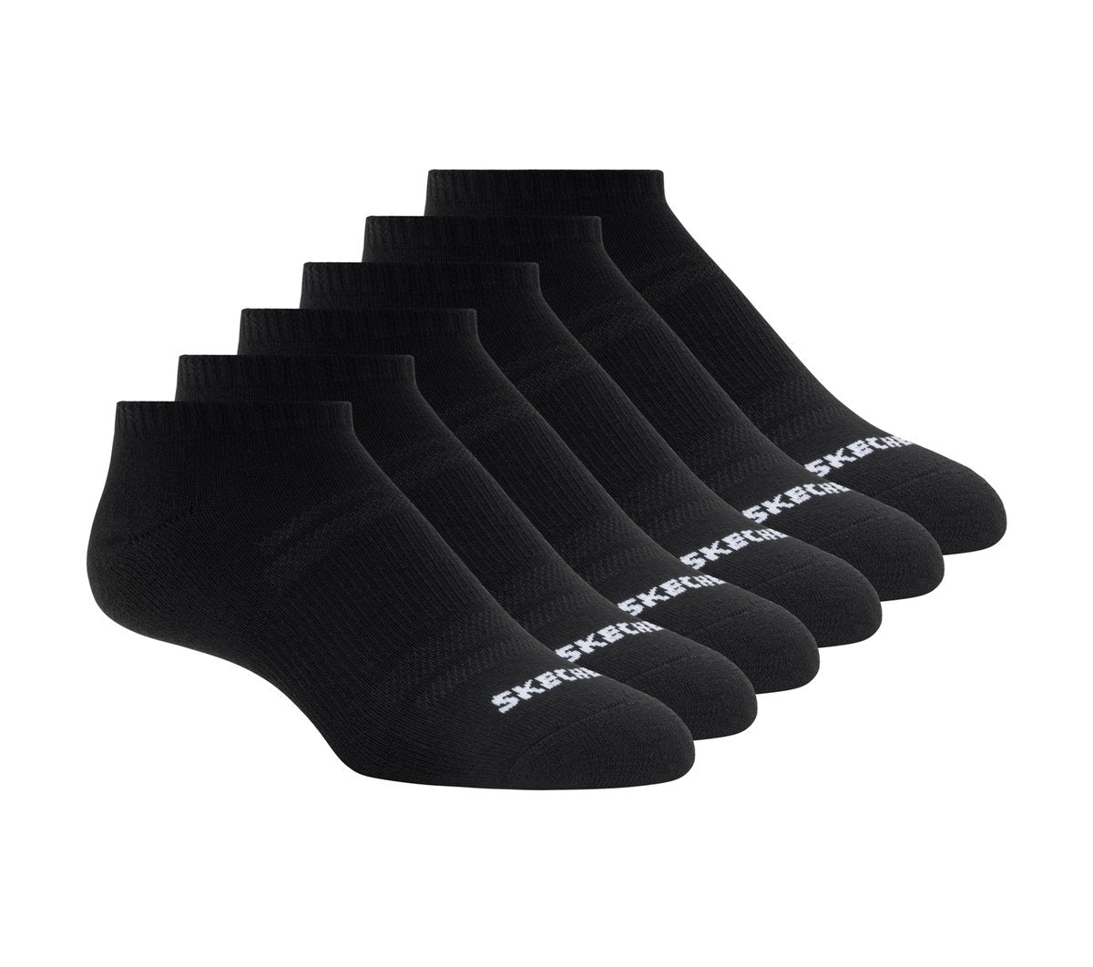 6 Pack Core Low Cut Medium Socks|Skechers