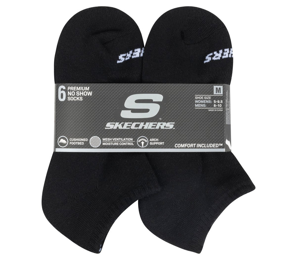6 Pack Core Low Cut Medium Socks|Skechers