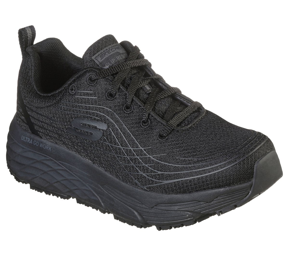 Work Slip-Resistant Relaxed Fit: Max Cushioning Elite|Skechers