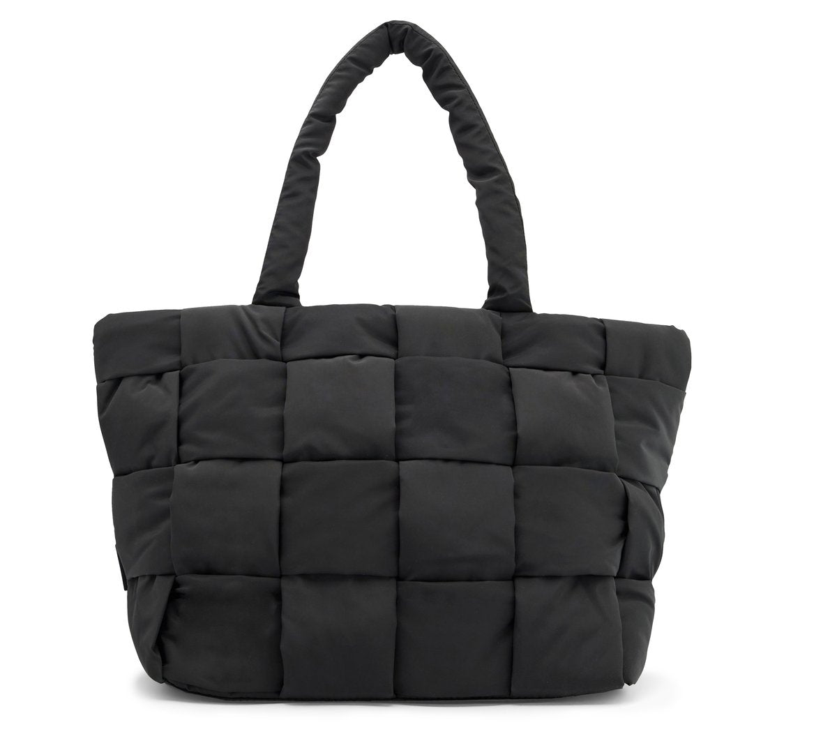 Quilted Checkered Shopper Bag|Skechers