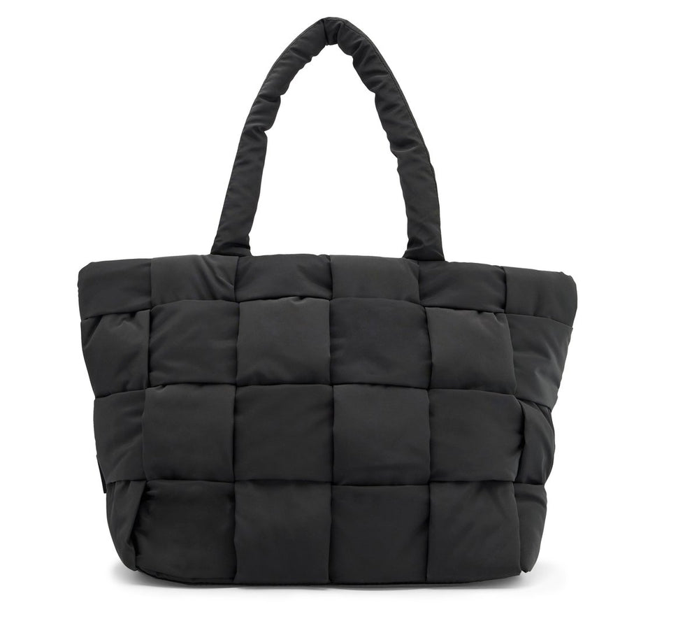 Quilted Checkered Shopper Bag|Skechers