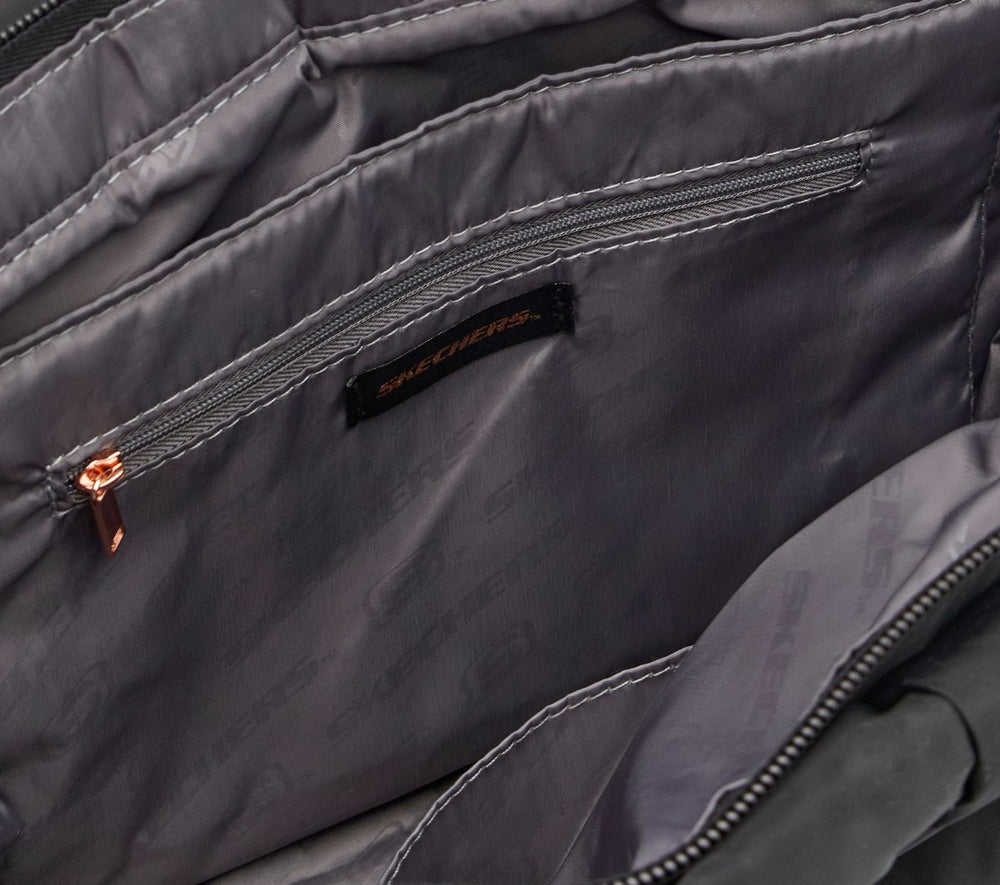 Quilted Checkered Shopper Bag|Skechers