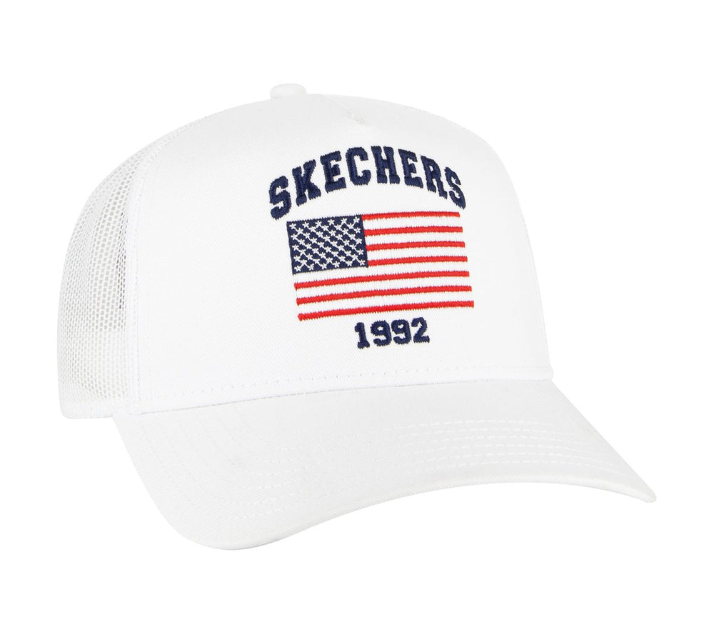 USA Flag Hat|Skechers