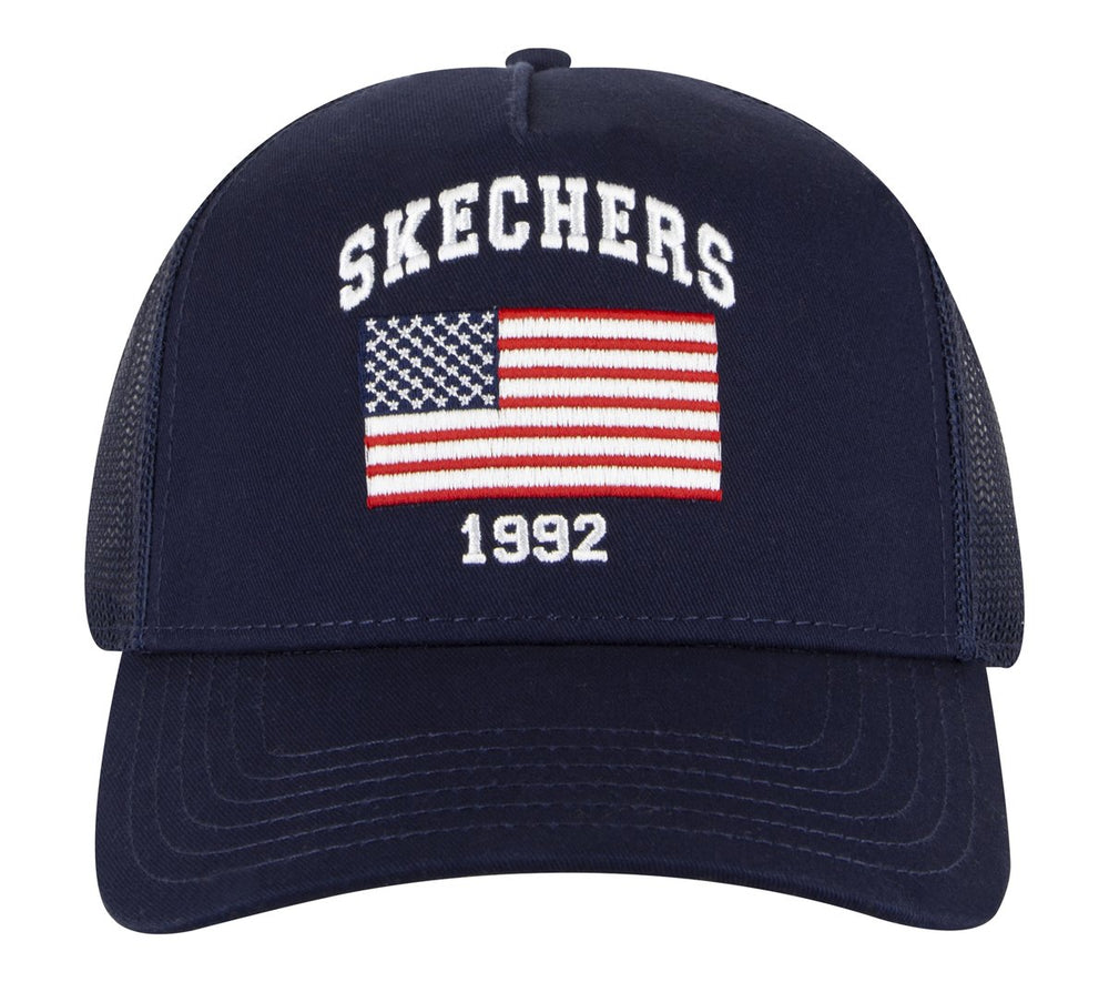 USA Flag Hat|Skechers
