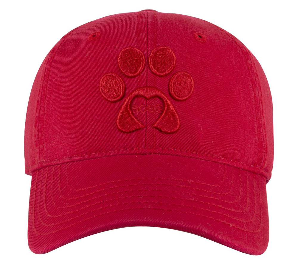Paw Print Twill Washed Hat|Skechers