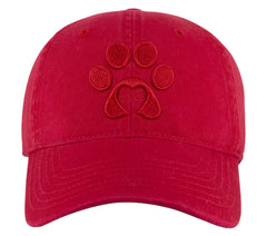 Paw Print Twill Washed Hat|Skechers