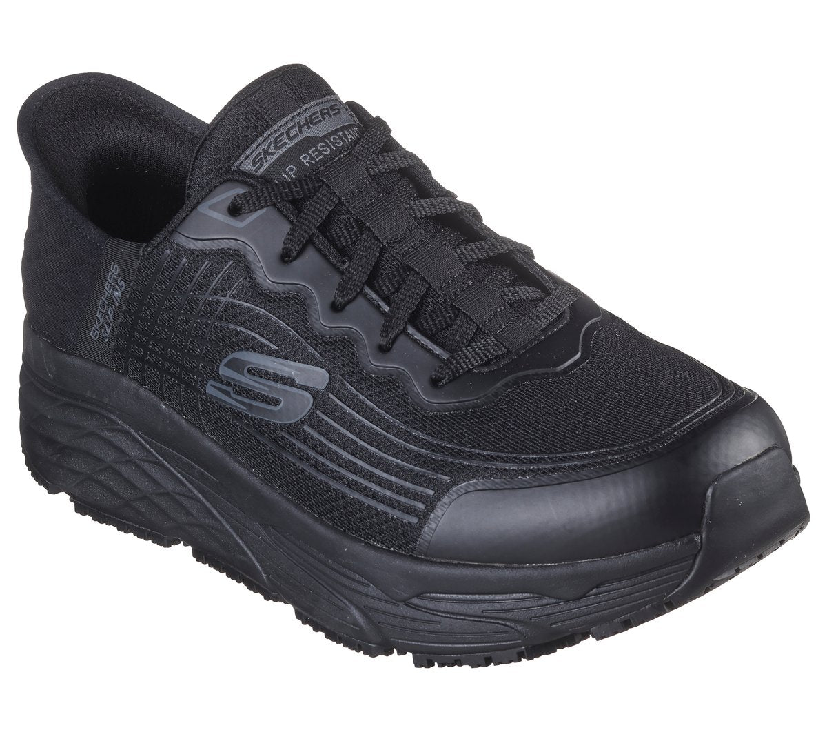 Slip-ins Work Slip-Resistant Relaxed Fit: Max Cushioning Elite - Remmal|Skechers