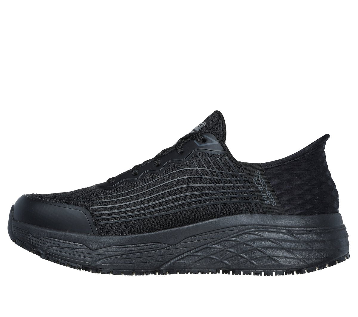 Slip-ins Work Slip-Resistant Relaxed Fit: Max Cushioning Elite - Remmal|Skechers